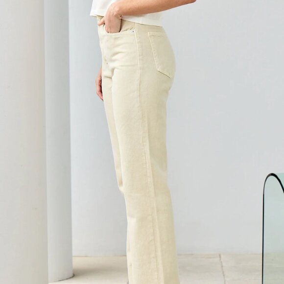 NWT SLVRLAKE LONDON OYSTER JEANS - Picture 5 of 9